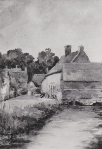 School Lane from Upper Mill [c.1924]