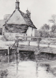Upper Mill, School Lane [1924]